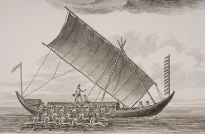 A caracore from Borneo, engraved by Thomas Milton, 1820 by William Anderson